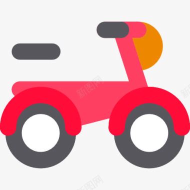 运输摩托车图标图标