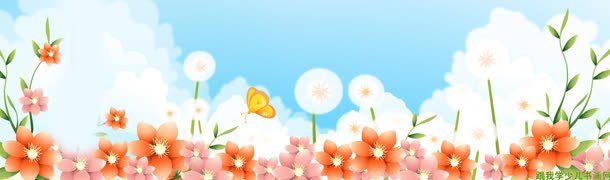 手绘彩色蝴蝶背景底纹jpg设计背景_88icon https://88icon.com 唯美 小清新 朦胧 鲜花