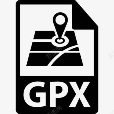 xlsx格式的文件GPX文件格式变图标图标