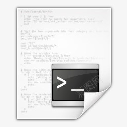 mimetype文本脚本x图标图标