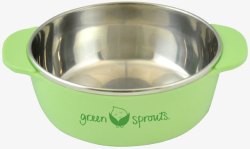 sprouts小绿芽不锈钢碗素材