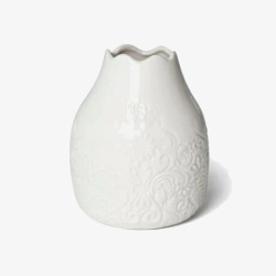 白瓷瓶白色陶瓷品高清图片