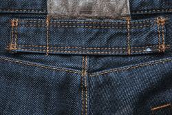 蓝色牛仔布纹背景图片蓝色牛仔裤背景高清图片