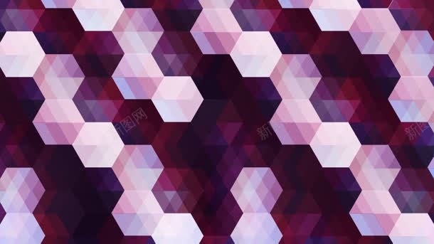 粉紫色六角形壁纸背景