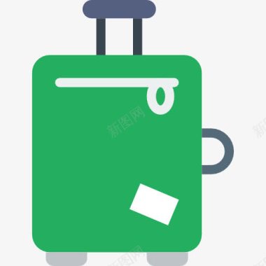 旅行必备行李图标图标