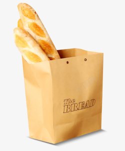 法国长棍面包素材