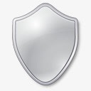 盾灰色保护警卫安全基础软件素材