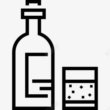 酒书法威士忌图标图标