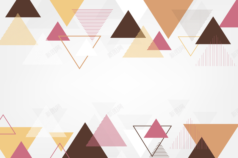 几何三角形背景图矢量图ai设计背景_88icon https://88icon.com 三角形 几何 商务白色 对称 扁平 渐变 矢量图