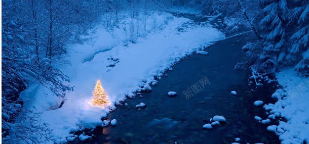 雪景背景jpg设计背景_88icon https://88icon.com 夜景 服装海报 河流 雪景