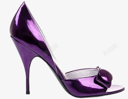 紫色高跟鞋装饰png免抠素材_88icon https://88icon.com 紫色 装饰 高跟鞋