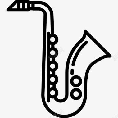 乐队指挥Saxophon图标图标