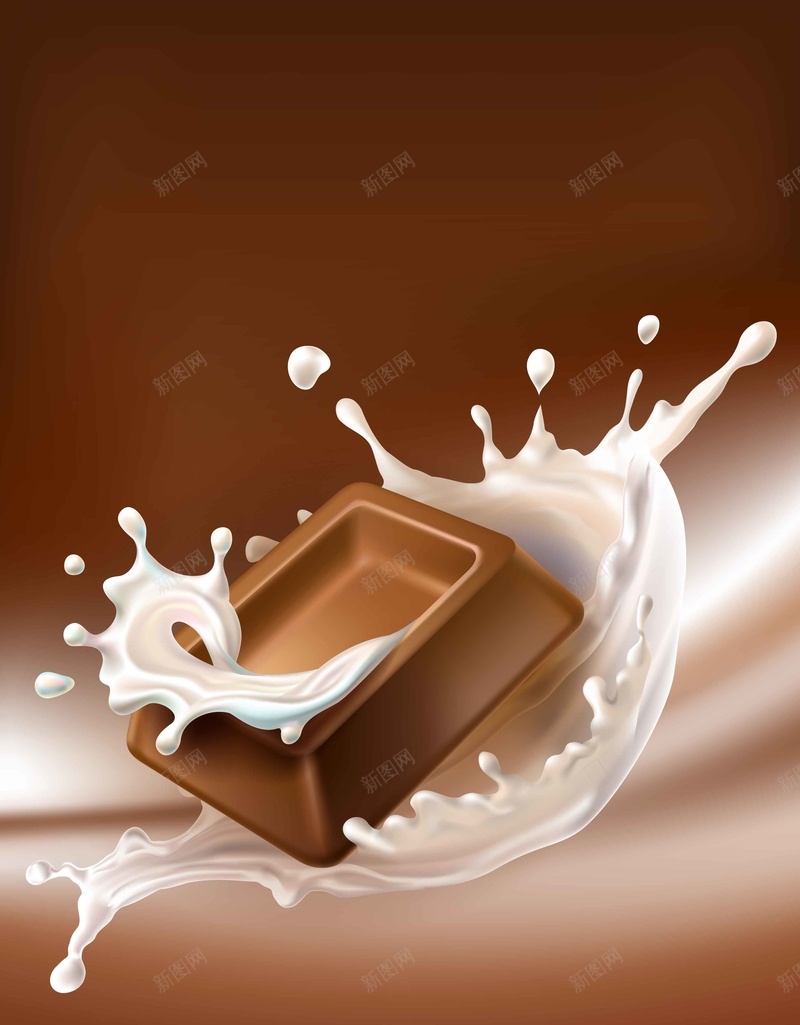 巧克力主题创意牛奶矢量图ai设计背景_88icon https://88icon.com 七夕 主题背景 创 巧克力 巧克力创意广告 巧克力酱 情人节 棕色 牛奶 矢量文件 节日 飞溅 矢量图