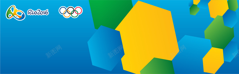 巴西里约奥运会背景矢量图ai设计背景_88icon https://88icon.com 2016奥运会 RIO 奥运会 巴西 巴西里约奥运会 海报banner 矢量图