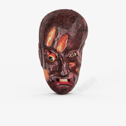 非洲面具手工木雕素材