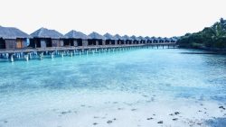 马尔代夫景区满月岛景区高清图片
