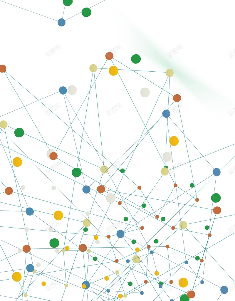 矢量线性圆点连接科技背景ai设计背景_88icon https://88icon.com 信息点 商业 商务 彩色圆点 白色 矢量 科幻 科技 线性 背景 连接 矢量图