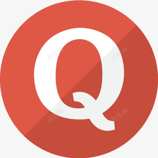 现代问题Quora红简单的社会社交圈png免抠素材_88icon https://88icon.com Modern Quora question quora red simple social 现代 社会 简单的 红 问题