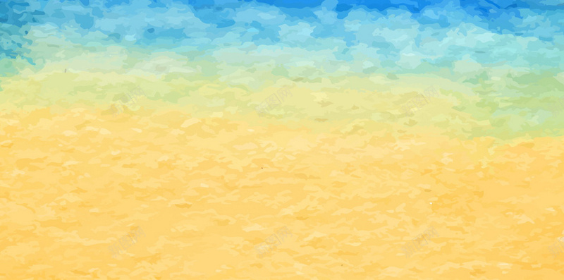 海洋H5背景jpg设计背景_88icon https://88icon.com H5 H5背景 h5 卡通 天空 彩色 手绘 水彩 沙滩 海洋 童趣 蓝色
