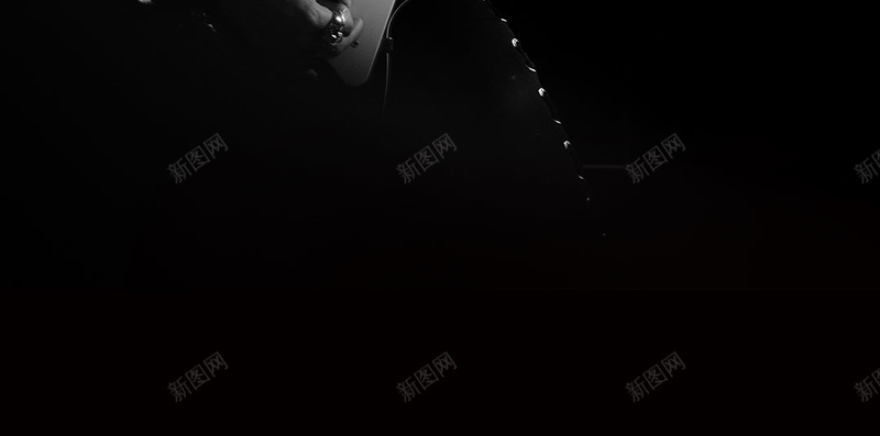 寒假吉他培训创意黑白灰色调简约乐器教育H5psd设计背景_88icon https://88icon.com 上档次 乐器 创意 吉他 培训 培训机构 大气 教学 教育 简约 音乐 音符 高端 黑白灰色调