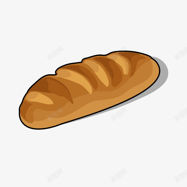 毛毛虫面包卡通图矢量图ai免抠素材_88icon https://88icon.com 手绘 毛毛虫面包 移动端 网页 长条 面包 食物 矢量图