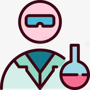 小红辣椒人科学家图标图标