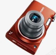 橙色相机淘宝促销png免抠素材_88icon https://88icon.com 促销 橙色 相机