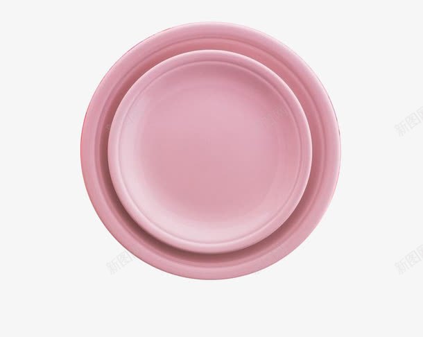 粉色空盘子png免抠素材_88icon https://88icon.com 空盘子 粉色 餐盘