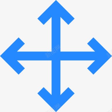 定位十字路口图标图标
