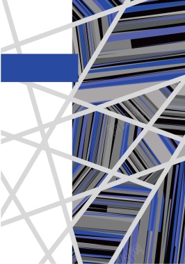 蓝色线条背景矢量图背景