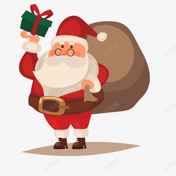 圣诞节可爱背着礼物的圣诞老人矢矢量图eps免抠素材_88icon https://88icon.com 免抠图PNG 可爱 圣诞老人 圣诞节 圣诞节可爱背着礼物的圣诞老人矢量免抠图PNG免费下载 背着礼物 矢量图