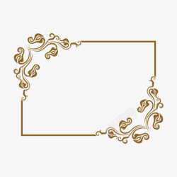 古典花纹边框素材
