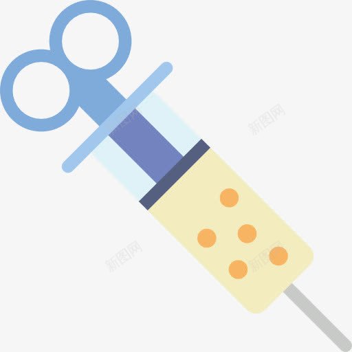 针筒png免抠素材_88icon https://88icon.com 医疗器械 卡通 手绘疫苗打针插画 打针 疫苗打针 针筒 针管