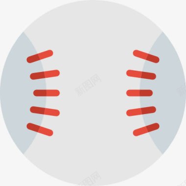 圆形灯牌棒球图标图标