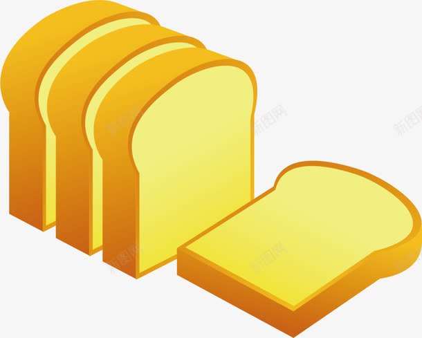 面包png免抠素材_88icon https://88icon.com 卡通 吐司 土司 面包 食物