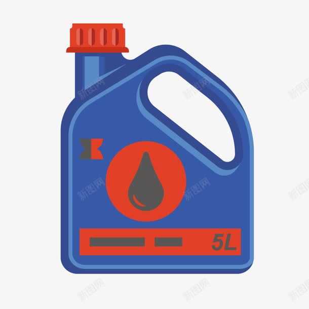 汽油瓶子png免抠素材_88icon https://88icon.com 柴油 汽油 瓶子 蓝瓶子 蓝色