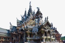 泰国真理寺风景六素材