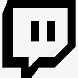 twitch抽搐TwitchTV社会雕文图标高清图片