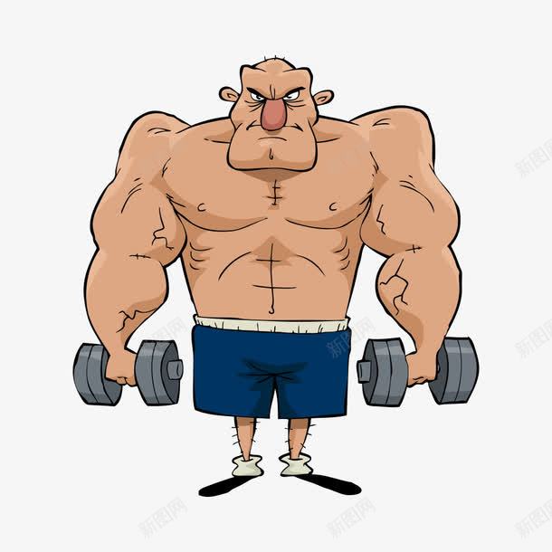 肌肉男png免抠素材_88icon https://88icon.com 人物 人物插画 健身 卡通人物 强壮肌肉男 矢量人物 肌肉男 肌肉男漫画