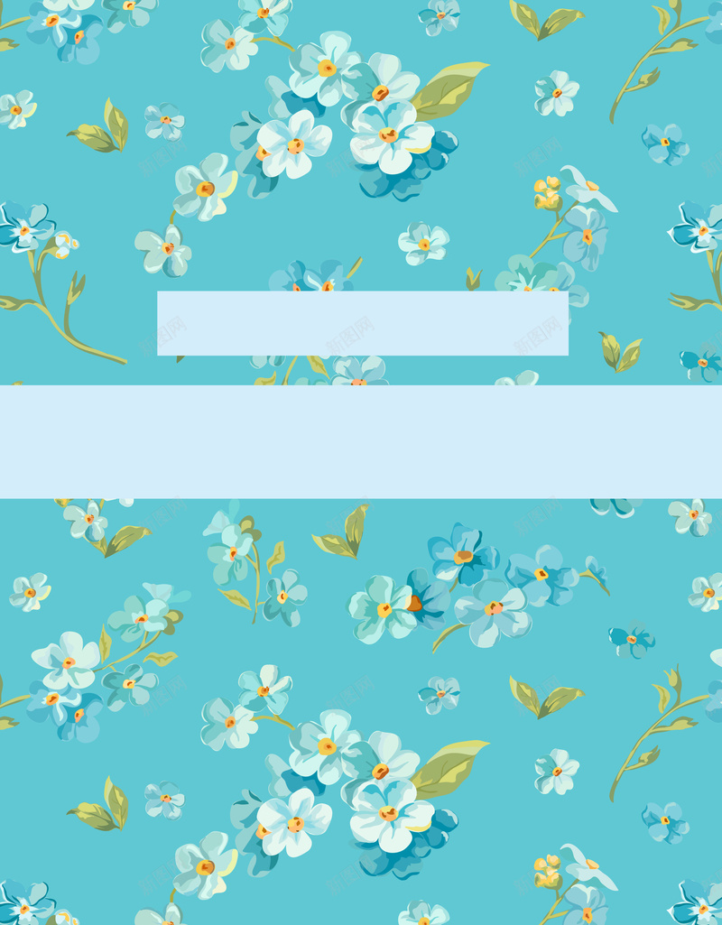 小清新简约花卉婚庆邀请函海报背景矢量图ai设计背景_88icon https://88icon.com 卡片 婚庆 小清新 平铺 海报 清新 矢量 碎花 简约 素材 背景 花卉 蓝色 请柬 贺卡 邀请函 矢量图