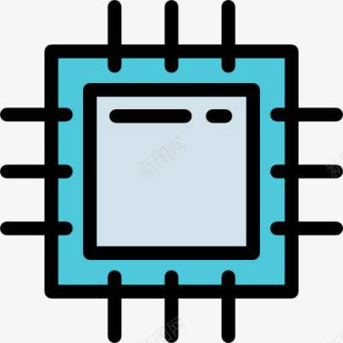 计算机磁盘芯片图标图标