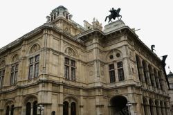 维也纳旅游著名维也纳国家歌剧院景区高清图片