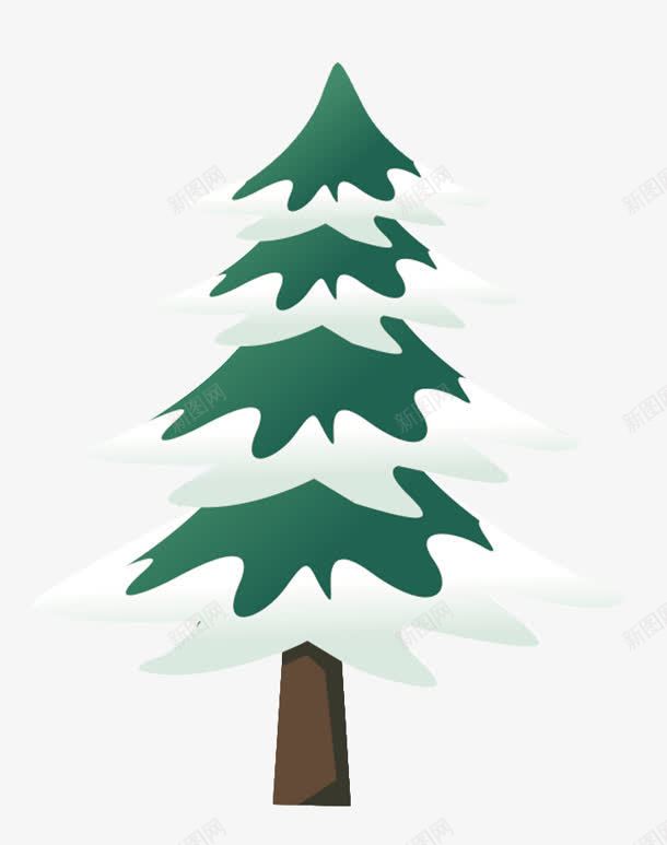 绿色圣诞树背景png免抠素材_88icon https://88icon.com 圣诞树 素材 绿色 背景