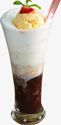 冰淇淋下午茶海报素材