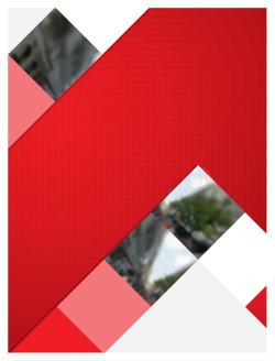 红色商务画册封面广告矢量背景海报