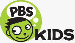 绿色KIDS标志素材