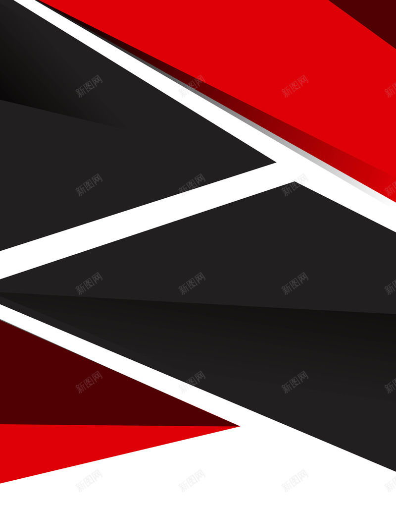 黑色红色扁平背景矢量图ai设计背景_88icon https://88icon.com 几何 商务 扁平 渐变 红色 黑色 矢量图