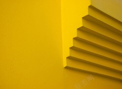 梯坎黄色阶梯高清图片