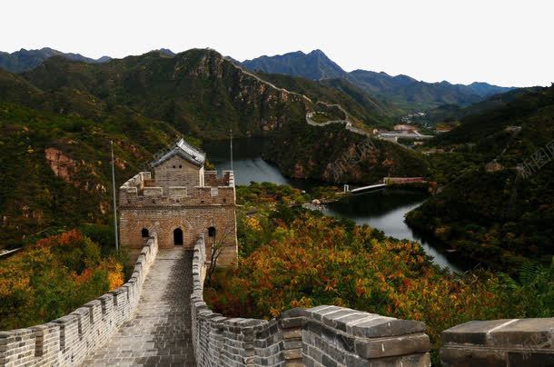 北京怀柔黄花城水长城风景png免抠素材_88icon https://88icon.com 北京 旅游 景点 长城 风景