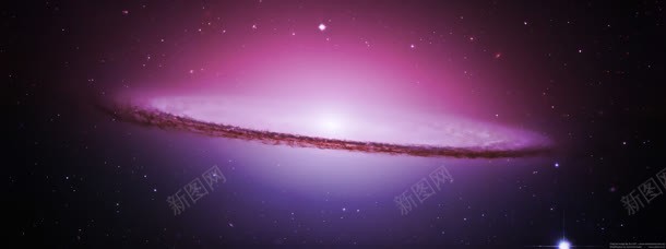 紫色唯美星空夜景背景